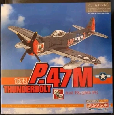 Dragon Wings Warbirds P-47DM Thunderbolt 61st FS 56th FG item:50089 1:72 - Image 1 of 4