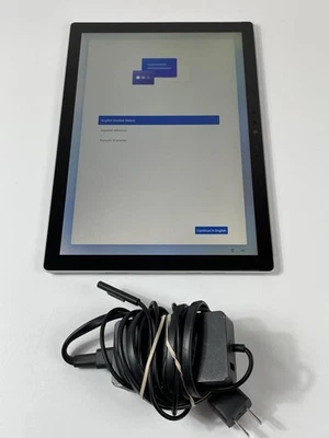 Microsoft Surface Pro 7 128GB 8GB RAM WiFi 1866 Silver i5-1035G4 - LCD White Dot - Image 1 of 4