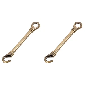 2 Count Chandelier Rod Hook Decorative Ceiling Hanging Lamp Hardware Kit - Picture 1 of 12