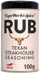 Cape Herb & Spice Rub Texan Steakhouse Seasoning 100G - Picture 1 of 12