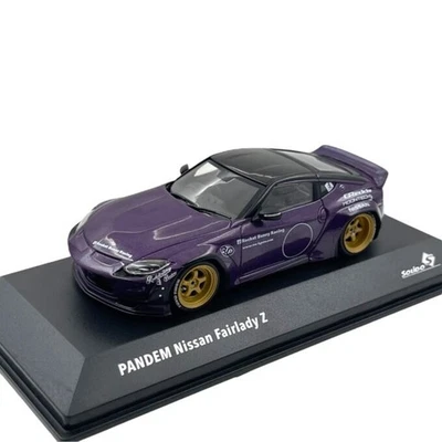 Modellino Auto Solido 1/43 Nissan Fairlady Z Pandem Purple 2022 - Immagine 1 di 4