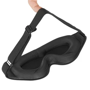 3D Sleeping Eye Mask For Men Women Soft Padded Blindfold Cover Travel Sleep - Picture 1 of 11