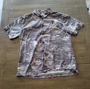 Quicksilver Herren Gr. XXL Waterman Collection Kurzarm Hawaiihemd mit Knöpfen - Bild 1 von 12