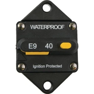 OEX ACX2062 40A Heavy Duty Flush Mount Manual Reset Circuit Breaker Single Pack - Picture 1 of 4