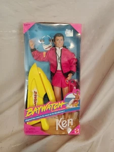 Baywatch Ken Puppe, Rettungsschwimmer Ken mit WaveRunner, 1994 Mattel Barbie 13200 - Bild 1 von 7