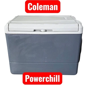 Coleman Powerchill 40qt Iceless Cooler 12V Thermoelectric Model 5664 Gray  - Picture 1 of 10