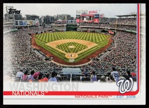 2019 Topps Nationals Park #341 BASEBALL CARD Washington Nationals - Picture 1 of 2