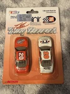 1999 Action Tony Stewart 1/64 Home Depot #20-Habitat for Humanity-2 Cars NIP - Picture 1 of 3