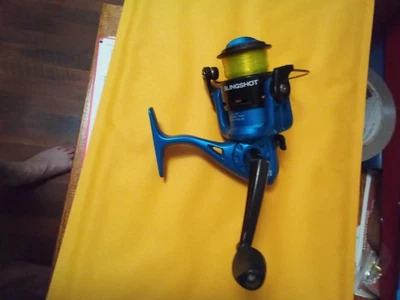 ZEBCO Slingshot Reel Size 20 Spinning Reel, 155yd/8lb. SLSP20   GWK9 - Image 1 of 3