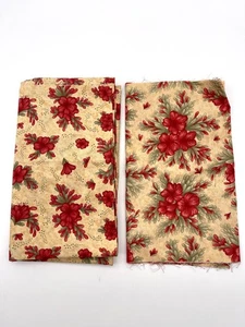 Vtg 2002 AZALEA TRAIL by Nancy Odom for P&B Textiles - 2 Print Bundle - 1.25 yds - Picture 1 of 3