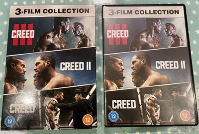 CREED TRILOGY 3-FILM COLLECTION DVD BOX SET - UK PAL REGION 2 - LIKE NEW - ROCKY - Image 1 of 4
