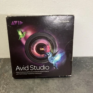 AVID STUDIO PC INTRO MULTIMEDIA EDITING CREATOR SOFTWARE PACK - Picture 1 of 7