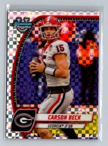 2024 Bowman Chrome University Refractor X-fractor Pick Your Player Complete Set - Picture 1 of 42
