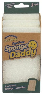 Esponja libre de tinte Scrub Daddy 3 unidades PK-1 CON REGALO GRATIS Foto 1 de 4