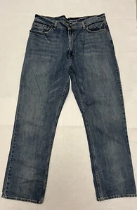 Polo Ralph Lauren Authentic Dungarees 38x32 Medium Wash Denim Blue Jeans EUC! - Picture 1 of 10