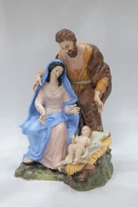 Presepe Natività con mangiatoia in Porcellana di Capodimonte Porcellane Carusio - Foto 1 di 1