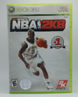 2K SPORTS NBA 2K8 (Microsoft Xbox 360, 2007) gioco e custodia senza manuale TESTATO FUNZIONA