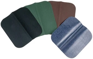 Iron-On Patches 5"X5" 4/Pkg Dark Assortment - Picture 1 of 4