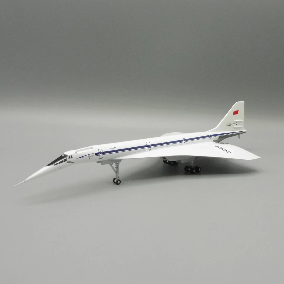 Herpa 556323-001 - 1/200 Aeroflot Tupolev TU-144D - Technik-Museum Sinsheim- Neu