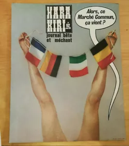 AFFICHE HARA KIRI N°92 1969 ALORS CE MARCHE COMMUN CA VIENT? - Picture 1 of 1