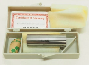 Medidor de enchufe Vermont .6740" diámetro acero clase X NO-GO - P/N 141267400 - Imagen 1 de 5