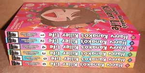 Happy Kanako’s Killer Life Vol. 1,2,3,4,5,6 Manga Set English! - Picture 1 of 3