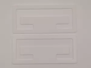 2x Clips Ciegos IKEA Schottis Compatible Blanco Repuesto Plisado Sombra Piezas - Imagen 1 de 8