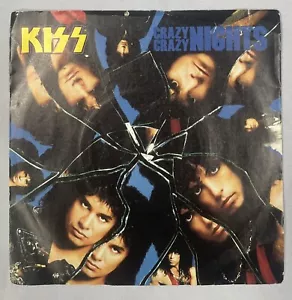Kiss Crazy Crazy Nights (PS) Vinyl 7" Single Rock Heavy Metal - Picture 1 of 3