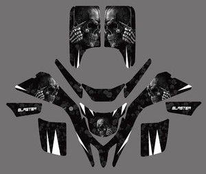 ATV Graphics Decals Stickers For Yamaha Blaster 200 YFS200 1988 1989 1990-2006