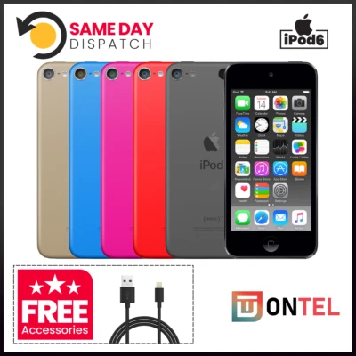 Apple iPod Touch 6th Generation -ALL COLOURS 16GB, 32GB Grey Pristine +++++ - Image 1 of 4