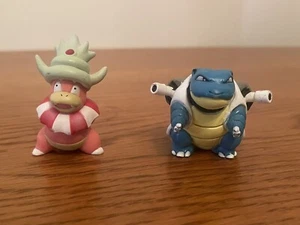 Pokémon Tomy Blastoise And Slowking Figurines - Picture 1 of 5