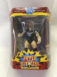 Stone Cold Steve Austin WWF WWE Jakks Figur Ripped and Ruthless Serie 1 1997 - Bild 1 von 5
