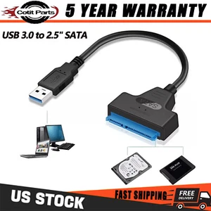 SATA to USB 3.0 III Hard Drive Adapter Cable 2.5" SSD UASP SATA HDD to USB 3.0 - Picture 1 of 7