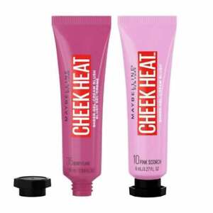 Maybelline Cheek Heat Sheer Gel Cream Blush - Choose Your Shade