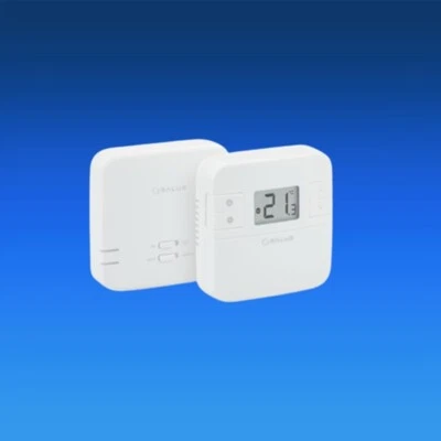 Salus Funk Raumthermostat RT310RF elektronisch Thermostat Fußbodenheizung - Bild 1 von 2