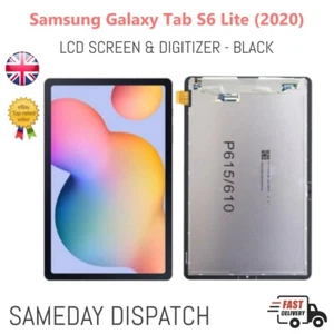 For Samsung Galaxy Tab S6 Lite P610 P615 LCD Screen Touch Digitizer Display BLK - Picture 1 of 1