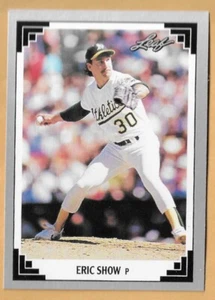 ATHELTICS ERIC SHOW OAKLAND #354 - HOJA CASI NUEVA - MONTADA 1991 - Imagen 1 de 2