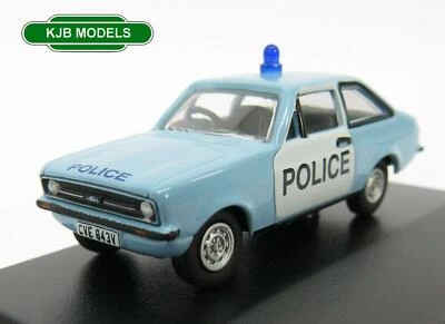 BNIB OO GAUGE OXFORD 1:76 76ESC004 Police Car Ford Escort Mk2 - Image 1 of 2