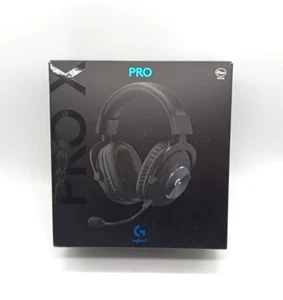 Logitech G PRO X Gaming Headset Over Ear Kopfhörer kabelgebunden DTS - Schwarz - Bild 1 von 6