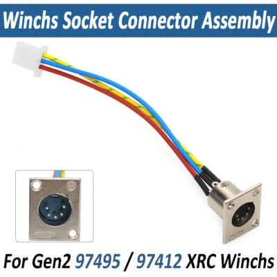 Socket Connector Assembly For Gen2 97495 97412 XRC Winch Winche XRC9500 97495-59 - Image 1 of 4