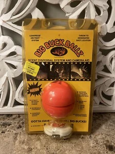 Big Buck Ballz Scent Dispersal System Camera Aid Leak Proof Air Tight Hunting - Picture 1 of 8