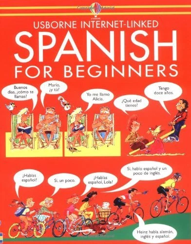 Spanish for Beginners (Usborne Language Guides)-Angela Wilkes,John Shackell - Image 1 of 1