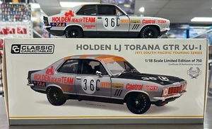 371276 1972 SOUTH PACIFIC TOURING #36C PETER BROCK LJ TORANA GTR XU-1 1:18 MODEL - Foto 1 di 19