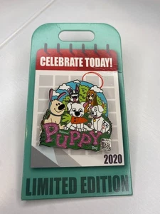 NEU Disney National Puppy Day Celebrate Today Pin Bolt Copper Lucky LE World WDW - Bild 1 von 4