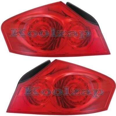 For 07-13 G25 G35 G37 Sedan Taillight Taillamp Brake Light Lamp w/Bulb SET PAIR - Изображение 1 из 4