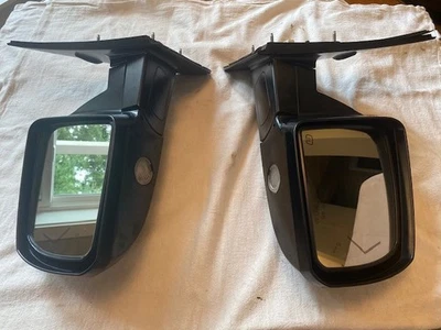 Toyota 2014-21 TUNDRA SEQUOIA CHROME BLIND SPOT HEATED TURN SIGNAL POWER MIRRORS - Изображение 1 из 4