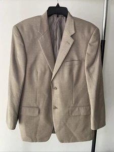 Herren Lanificio Campore Beige Zweiknopf Blazer Sakko R42 Wollmischung - Bild 1 von 12