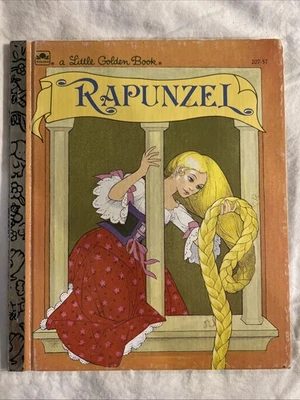 Vintage A Little Golden Book Rapunzel 207-57 1991 #3708 - Imagem 1 de 4