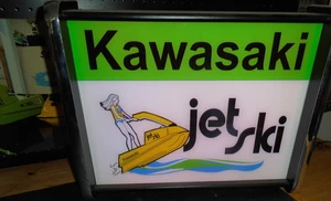 Kawasaki Jet Ski Sign LED box - Picture 1 of 3