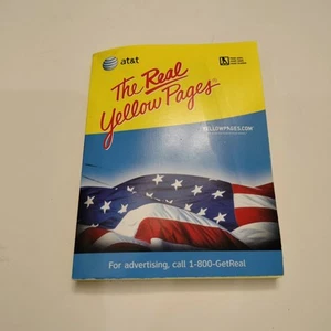 At&T The Real Yellow Pages Novelty Notepad Mini Phone Book 4.75"x4" ATT - Picture 1 of 3